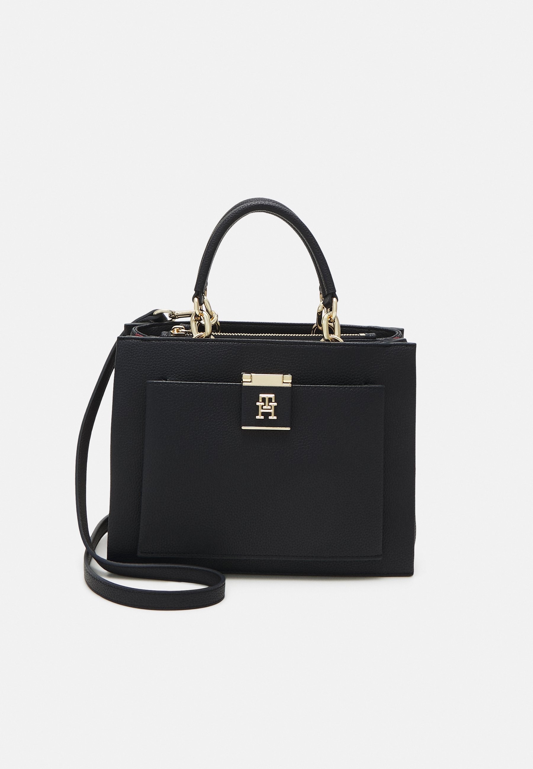 Tommy hilfiger tasche core satchel schwarz Clearance